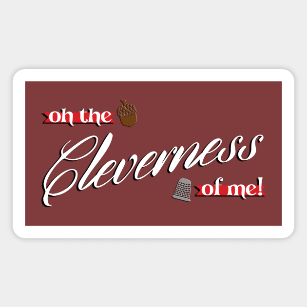 Cleverness Magnet by rebeccaariel